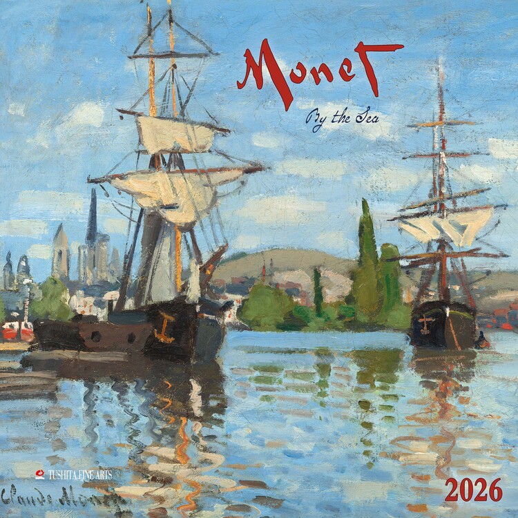Calendario 2027 Claude Monet - By the Sea
