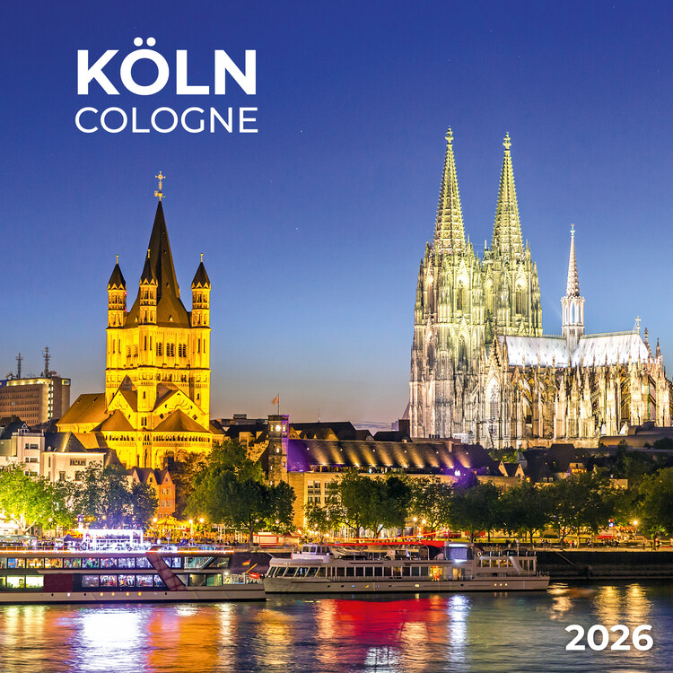 Naptár 2027 Köln Cologne
