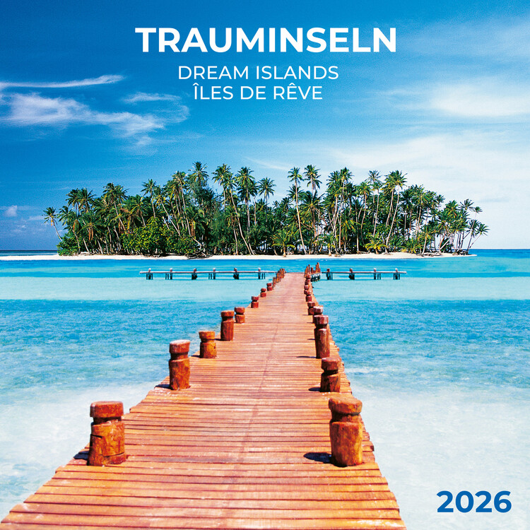 Calendar 2027 Dream Islands