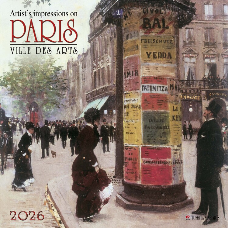 Calendario 2027 Paris - Ville des Arts