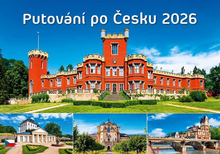 Kalendář 2027 Putování po Česku