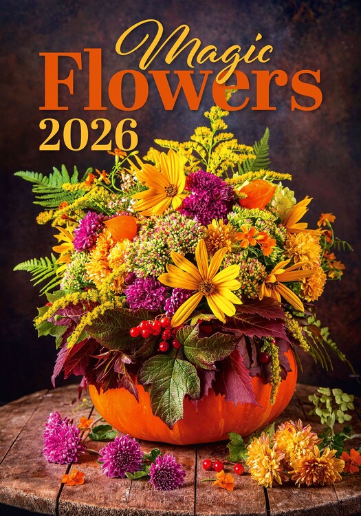 Naptár 2027 Magic Flowers