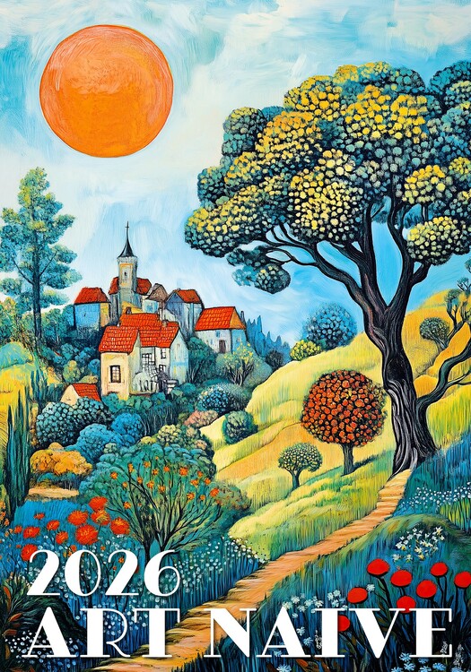 Naptár 2027 Art Naive