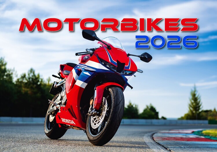 Naptár 2027 Motorbikes
