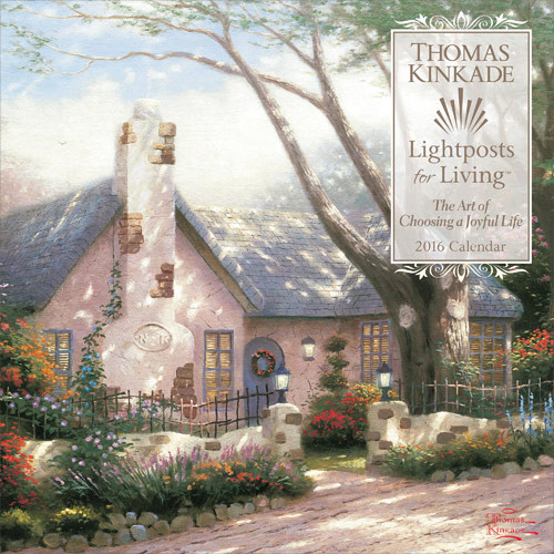 Calendario 2027 Thomas Kinkade - Lightposts for Living