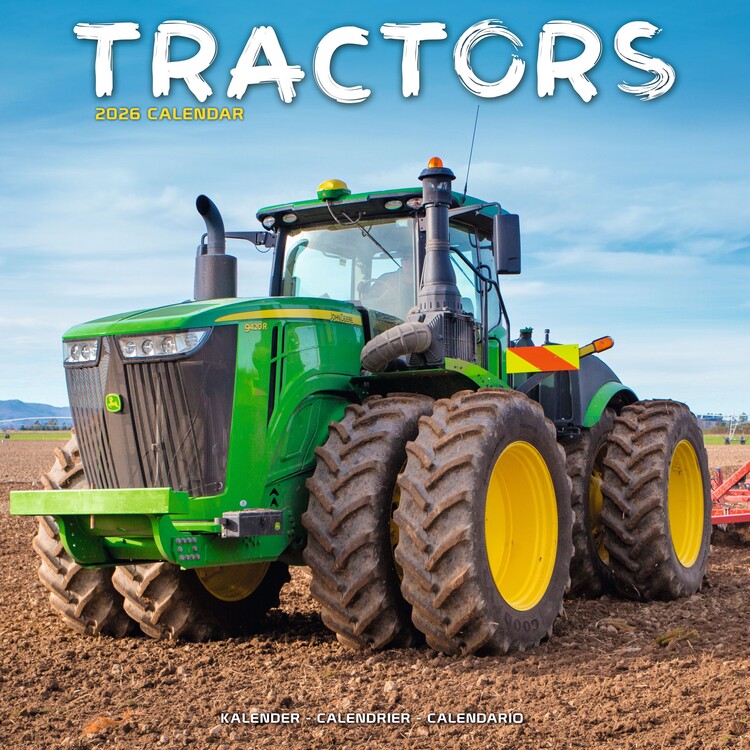 Kalendár 2027 Tractors