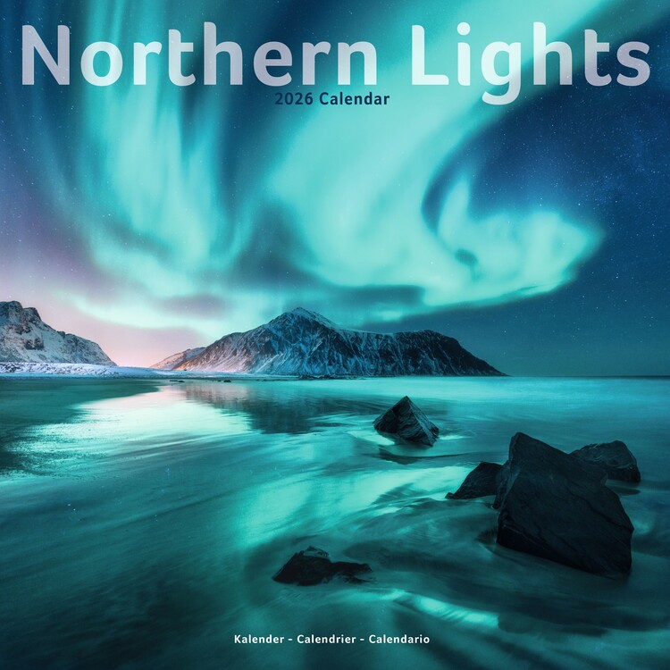 Kalender 2027 Northern Lights