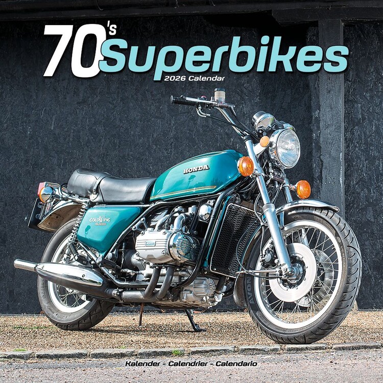 Calendario 2027 70'S Superbikes