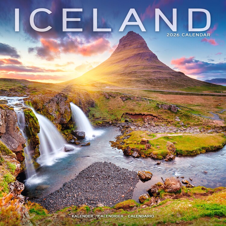Naptár 2027 Iceland