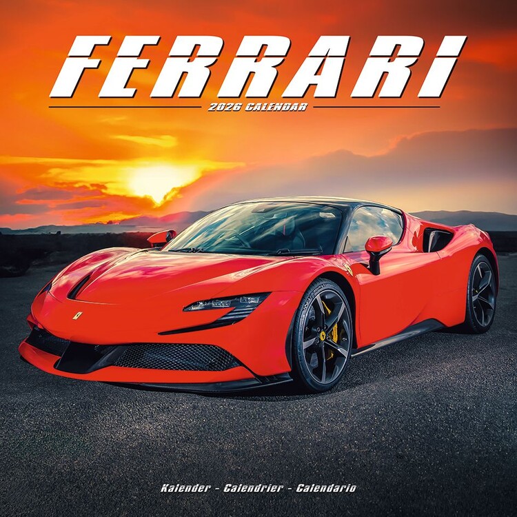Naptár 2027 Ferrari