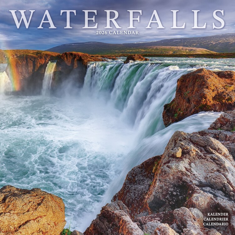 Kalender 2027 Waterfalls