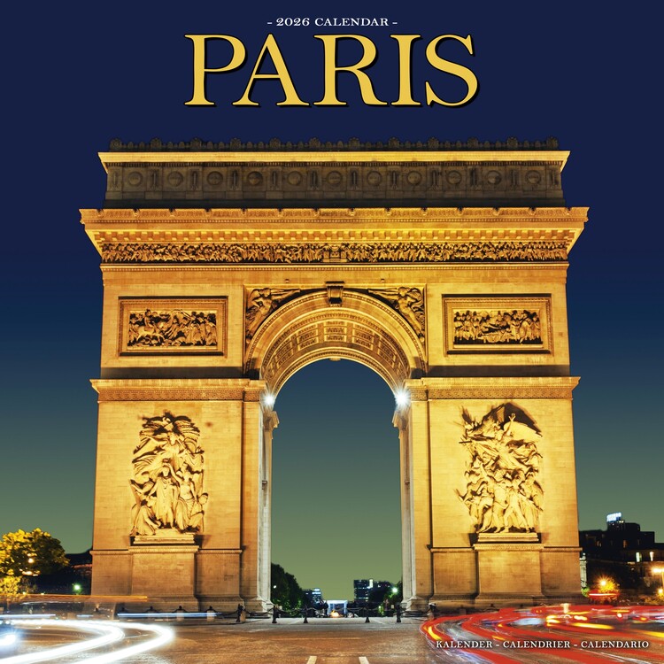 Naptár 2027 Paris
