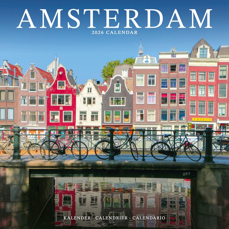 Naptár 2027 Amsterdam