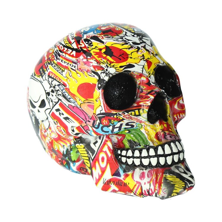 Statuetta Skull - Day of the Dead - Pop Art