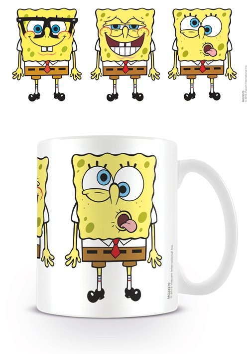 Koffie mok Spongebob - Faces