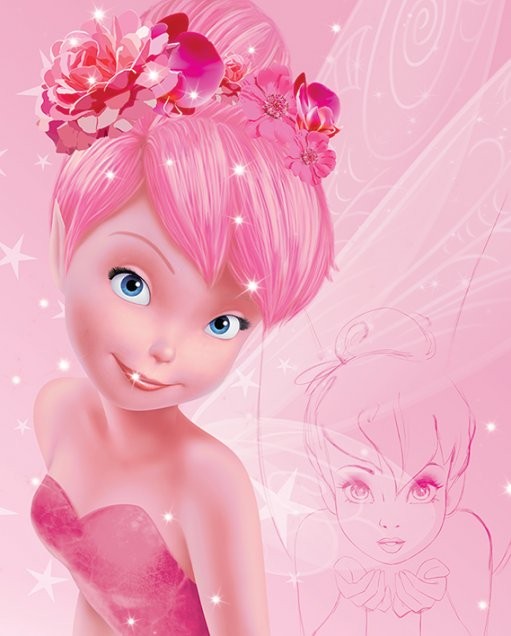 Plakát Disney víly - Tink Pink