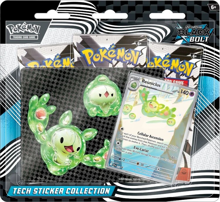 Pokémon TCG: SV10.5 Black Bolt - Tech Stickers