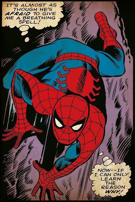 Plakat Spider-Man - Breathing Spell