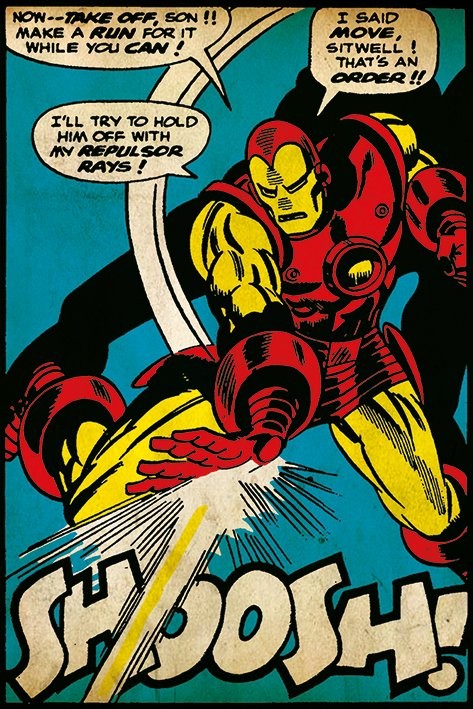 Poster Iron Man - Shoosh