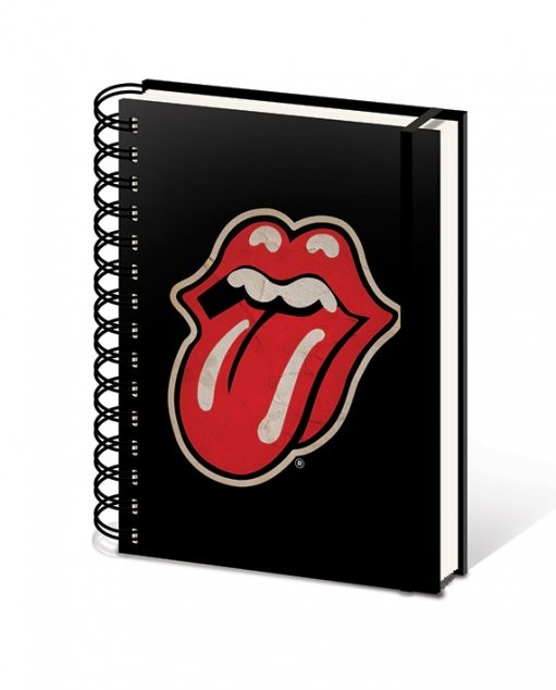 Quaderno Rolling Stones - Tongue A5 Wiro