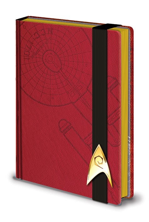 Zápisník Star Trek - Engineering Red Premium A5