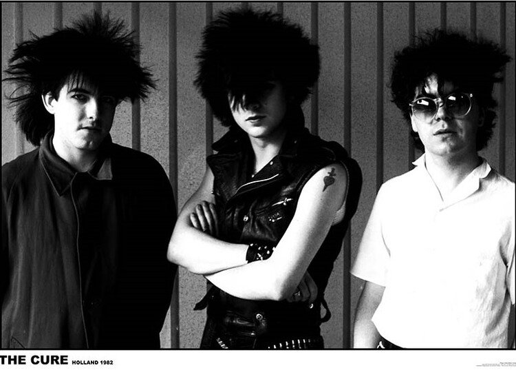 Levně Plakát, Obraz - The Cure - Holland 1982, 84.1 × 59.4 cm