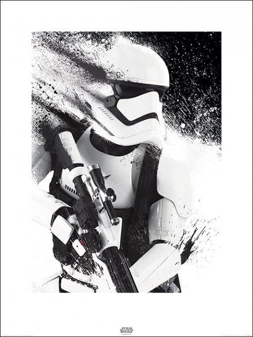 Umělecký tisk Star Wars VII: Síla se probouzí - Stormtrooper Paint