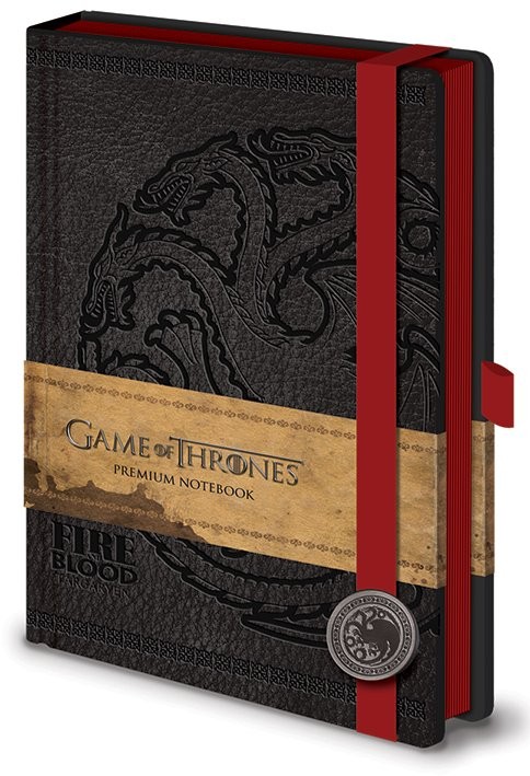 Quaderno Il Trono di Spade - Targaryen Premium A5