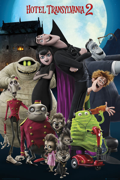 Poster Hotel Transylvania 2 - cast