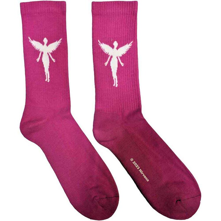 Levně Ponožky Nirvana - In Utero White Angel, 40 - 45