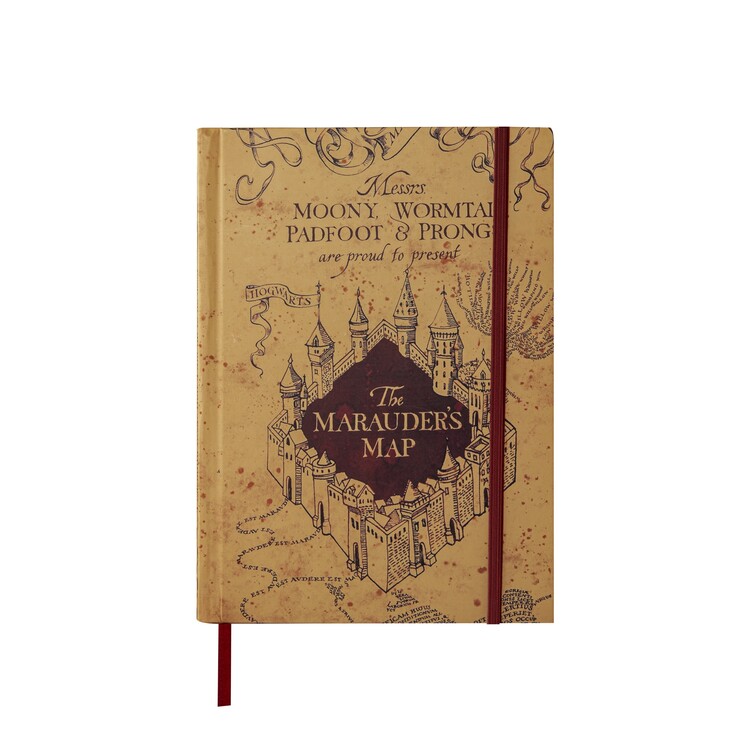 Levně Zápisník Harry Potter - Marauder's Map, A5
