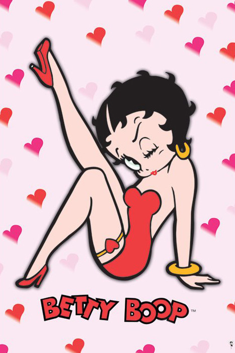 Plakát BETTY BOOP - leg