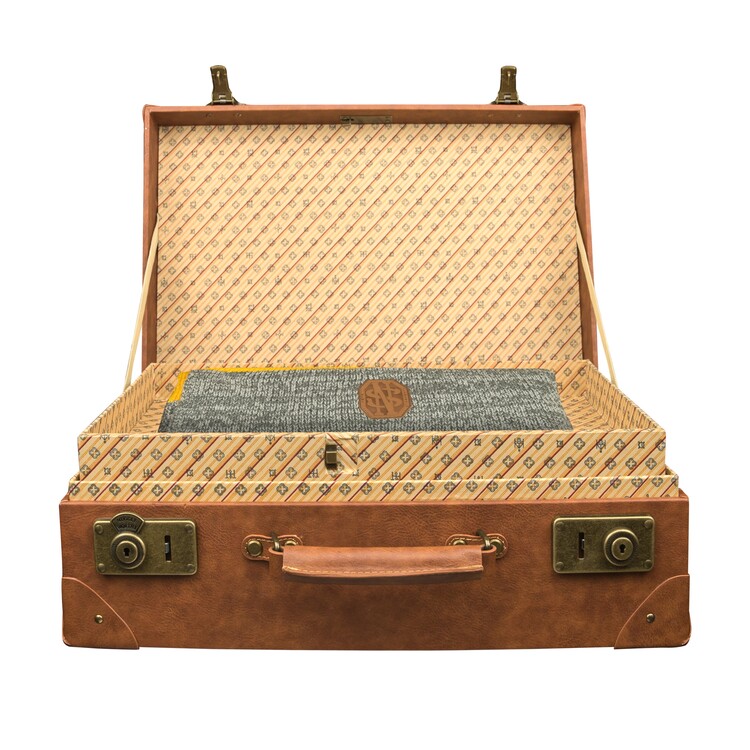 Taška Fantastic Beats - Newt Scamander - Magic Double Layer Suitcase, Wood + PU
