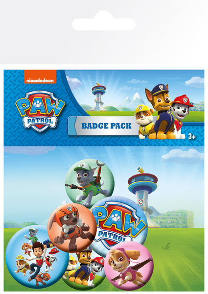 Ansteckerset Paw Patrol - Mix