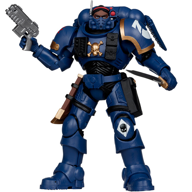 Statuetta McFarlane - Warhammer 40k - Lieutenant in Phobos Armour - Ultramarines