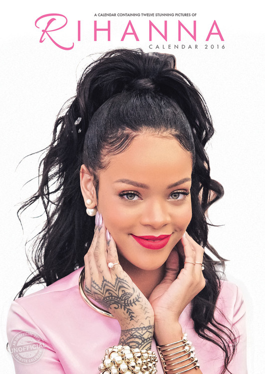 Naptár 2027 Rihanna