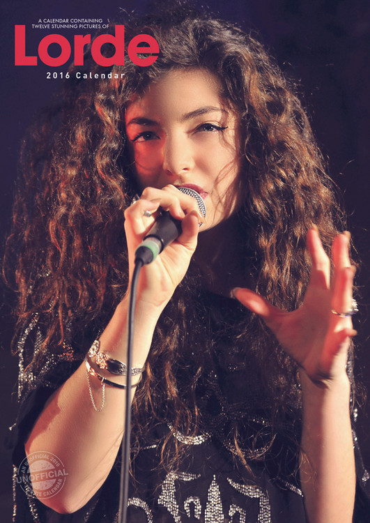 Calendrier 2027 Lorde