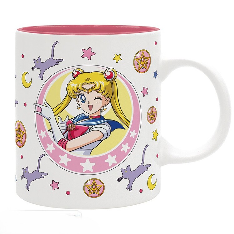 Koffie mok Sailor Moon - Sailor Moon & Luna patch
