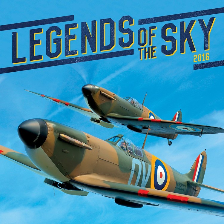Kalendář 2027 Legends of the Sky