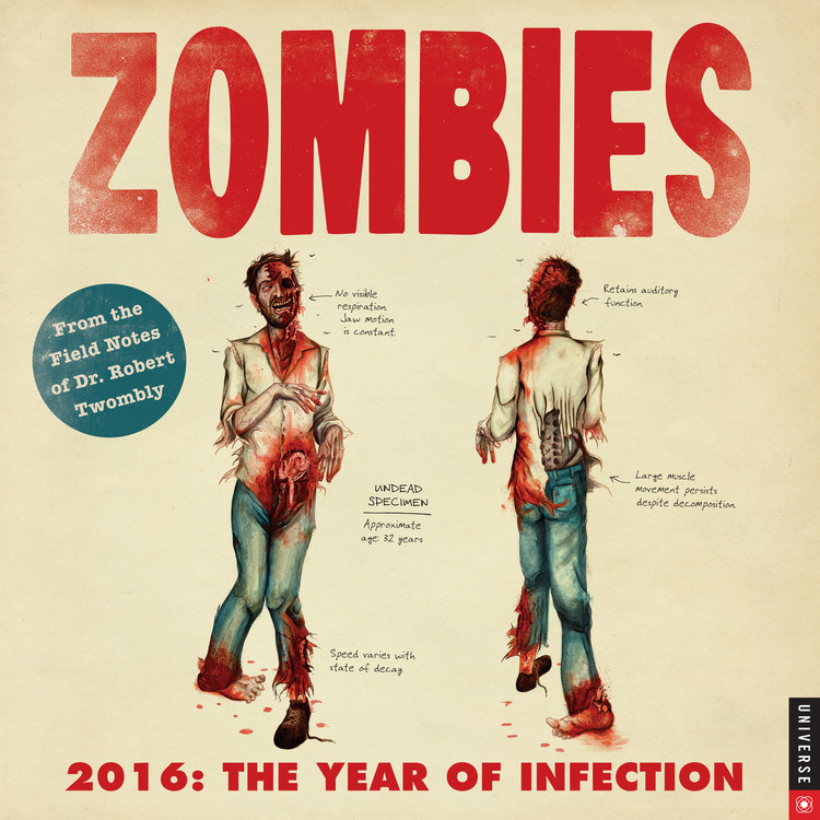 Kalender 2027 Zombie