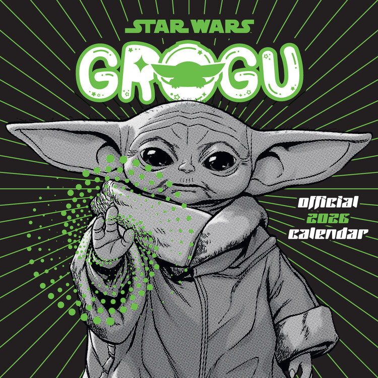 Calendario 2027 Star Wars: The Mandalorian - Grogu