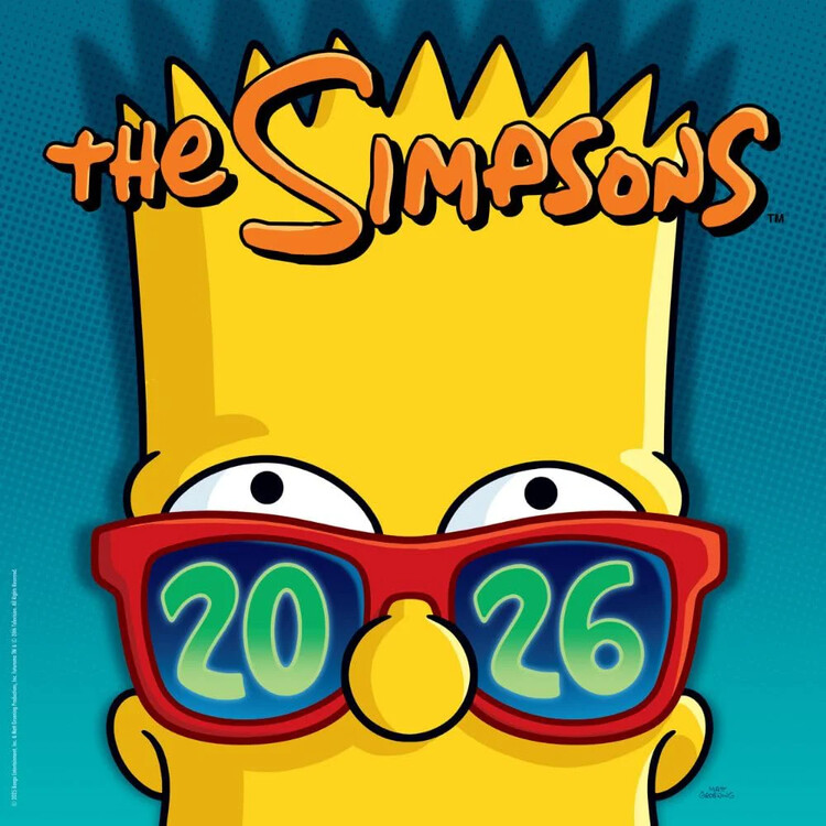 Calendrier 2027 The Simpsons