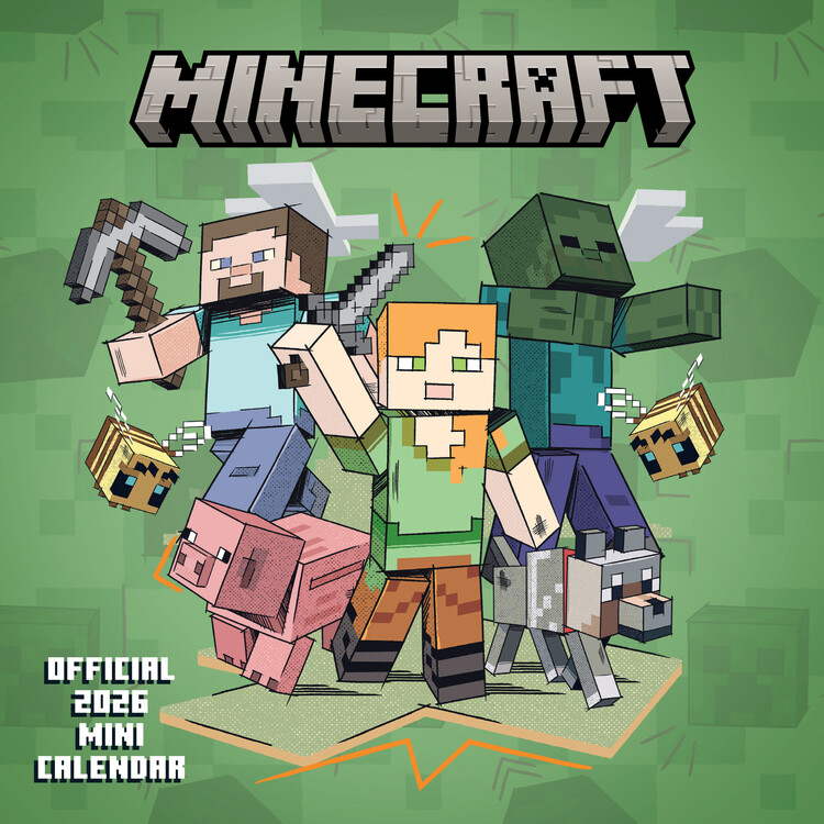 Kalender 2027 Minecraft