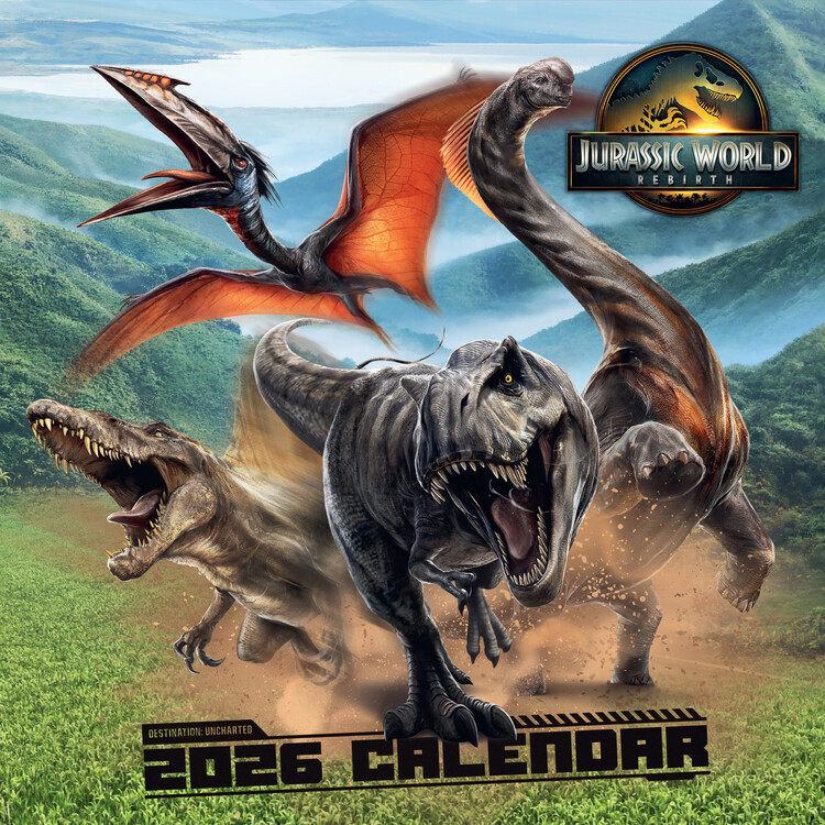 Calendario 2027 Jurassic World - Rebirth