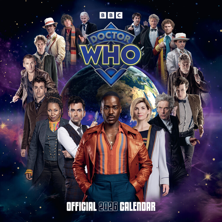 Calendario 2027 Doctor Who - Classic