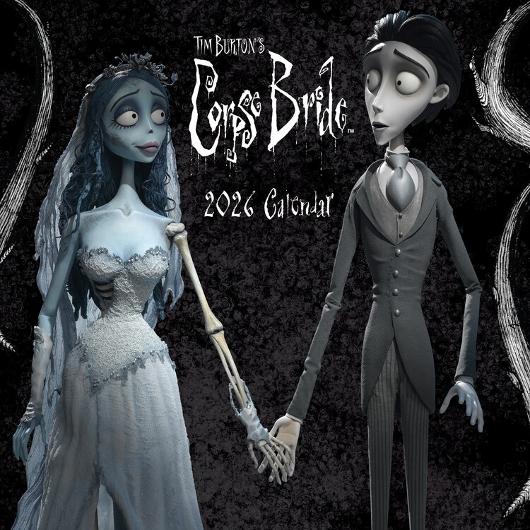 Naptár 2027 Corpse Bride