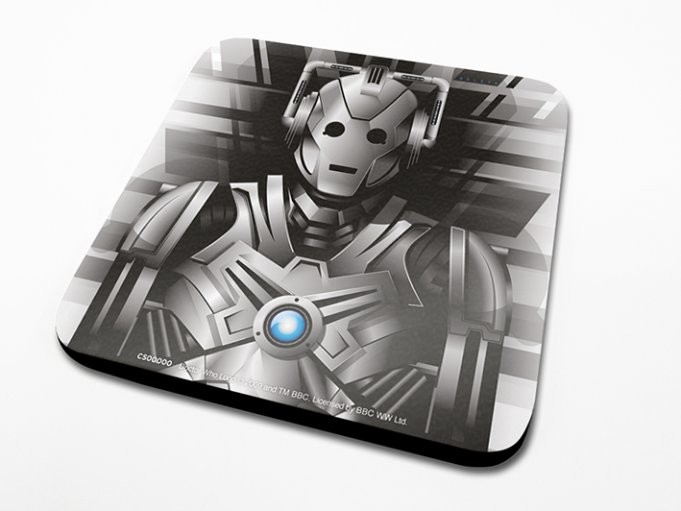 Sottobicchiere Doctor Who - Cyberman