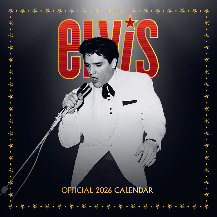 Naptár 2027 Elvis