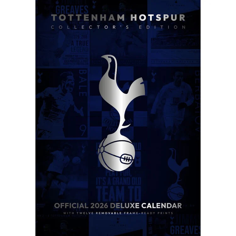 Calendario 2027 Tottenham Hotspur FC - Deluxe
