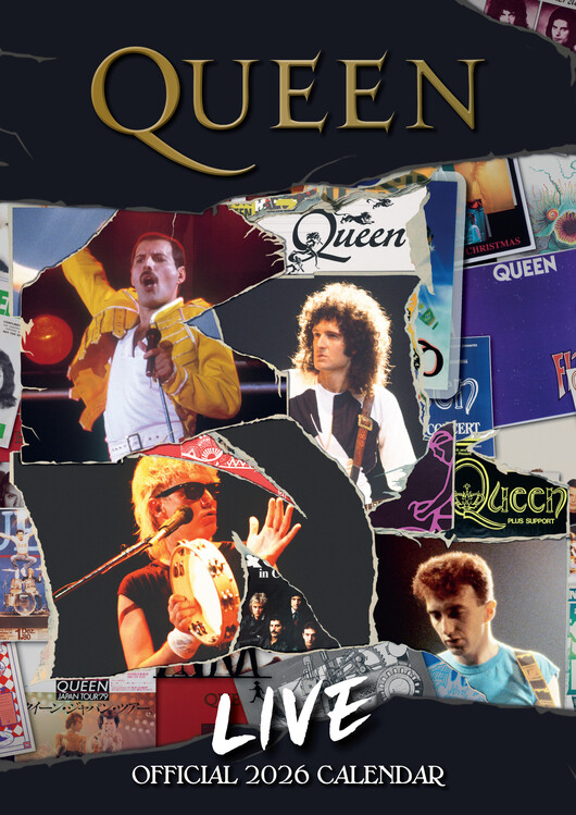 Calendario 2027 Queen